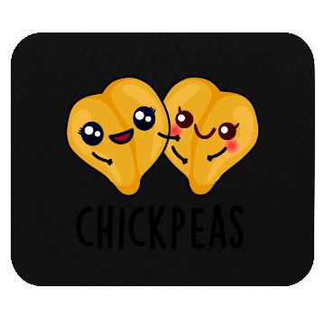 Discover Chick Peas Cute Food Mouse Pads