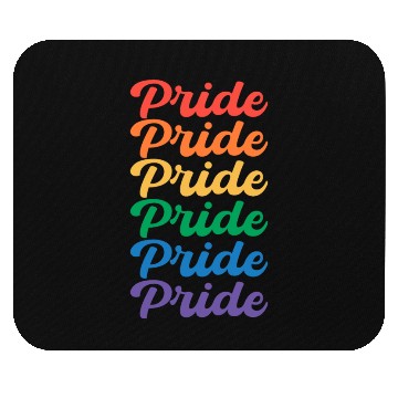 Discover Rainbow Pride Month LGBT Ally Mouse Pads