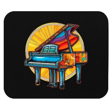 Discover Vibrant Piano Mouse Pads