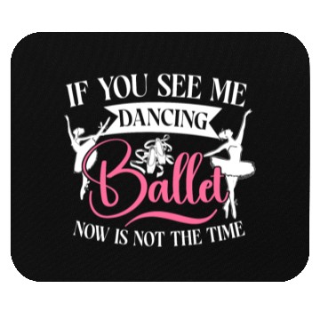 Discover Ballet Dancer Dance Girl Ballerina Mouse Pads