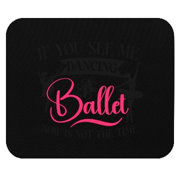 Discover Ballet Dancer Dance Girl Ballerina Mouse Pads