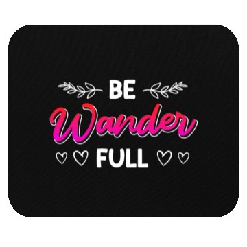 Discover Wanderfull Mountain fan Wanderlust Hiker Summit Mouse Pads