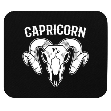 Discover Capricorn Zodiac Sign Tarot Card Reader Mouse Pads