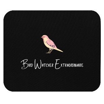 Discover Bird Watcher Mouse Pads
