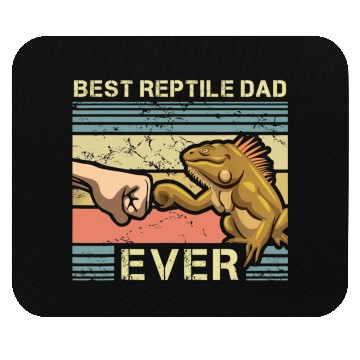 Discover Best Reptile Dad Ever Mouse Pads