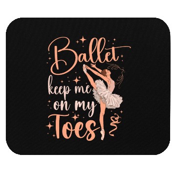 Discover Ballet Dancer Dance Girl Ballerina Mouse Pads