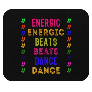 Discover Energic Beats Dance Mouse Pads