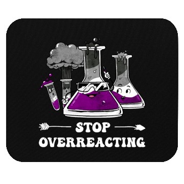 Discover Asexual Pride Ace Flag Science Teacher Mouse Pads