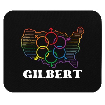 Discover Gilbert Pride Month Pride Flag LGBT Community LGBT Mouse Pads
