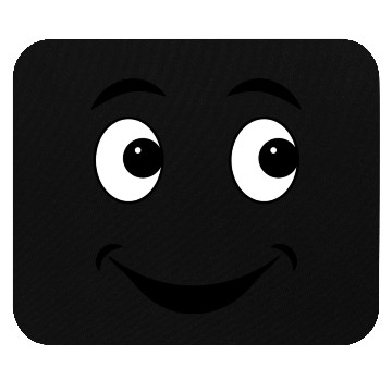 Discover Smile face Mouse Pads