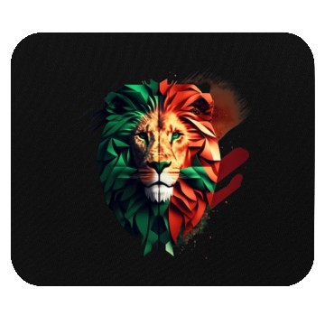Discover lion atlas Mouse Pads
