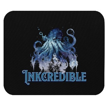 Discover inkcredible - kraken octopus pun ink Mouse Pads