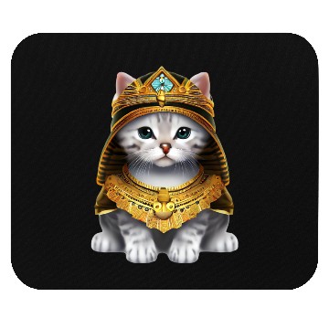 Discover Egyptian pharaoh cat Mouse Pads