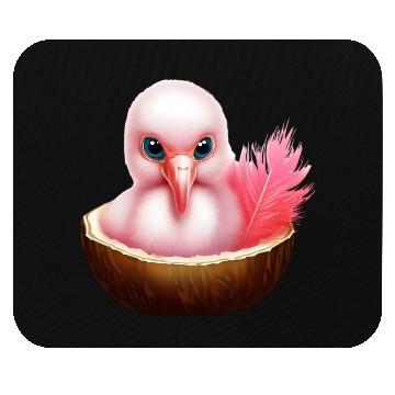 Discover Coconut Flamingo Mouse Pads