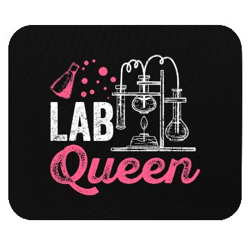 Discover Science Chemistry Lab Queen Chemist Mouse Pads