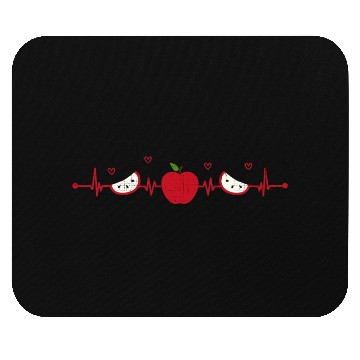 Discover Apples Heartbeat Apple Picking Farmer Picker Mouse Pads
