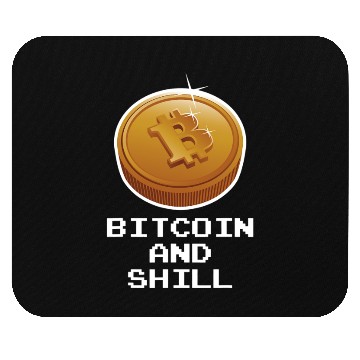 Discover Shilling Bitcoin Cryptocurrency Investor Miner and Mouse Pads