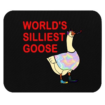 Discover World's Silliest Goose Mouse Pads