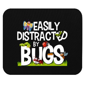 Discover Bug Insects Easily Distracted By Bugs Science Mouse Pads