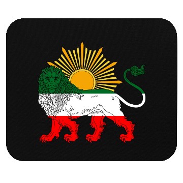 Discover Lion and Sun Flag 2 Mouse Pads