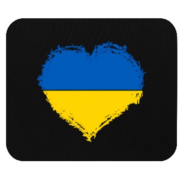 Discover Ukraine Pride Feel Ukrainian Flag Colors Peace Mouse Pads