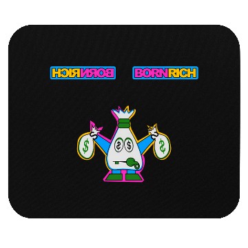 Discover Born Rich Winter Style Mouse Pads