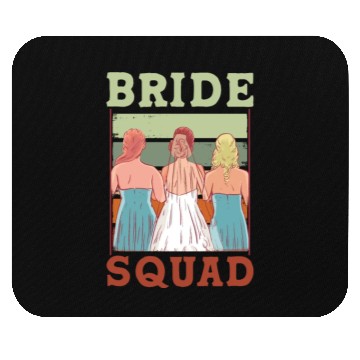 Discover Bride Squad Bachelorette Party Wedding Cute Mouse Pads