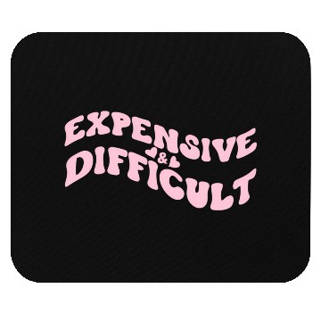 Discover Expensive And Difficult Bougie Bougee Preppy Aesth Mouse Pads