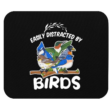 Discover Ornithology Design For A Bird Lover Mouse Pads