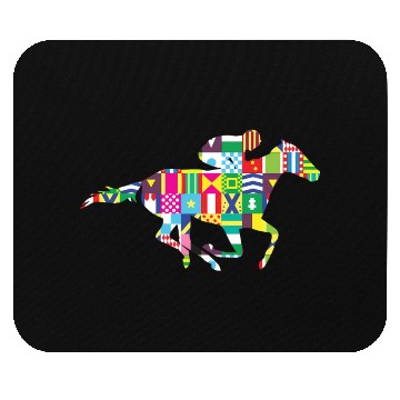 Discover Kentucky Horse Racing Silks Mouse Pads