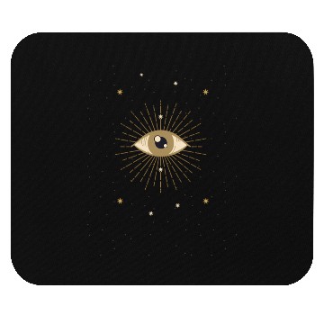 Discover All Seeing Eye Astrology Mystic Tarot Witchy Mouse Pads