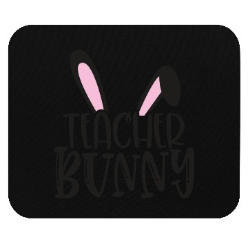 Discover Teacher Bunny Teaching Happy Easter Mouse Pads