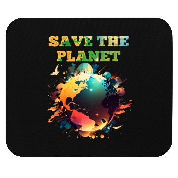 Discover Save the Planet Climate and Nature Care Mouse Pads
