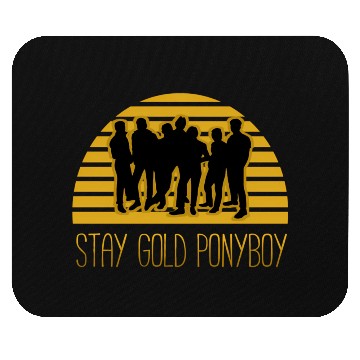 Discover Stay Gold Pony Mouse Pads
