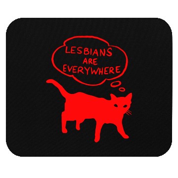 Discover Lesbians Are Everywhere Mouse Pads
