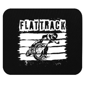 Discover Flat Track Motorcycle Dirt Track Speedway Mouse Pads