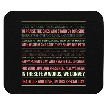 Discover fathers day 2 Mouse Pads
