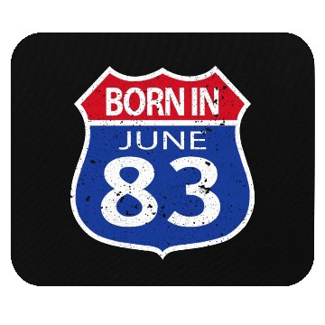 Discover Born in June 1983 Mouse Pads
