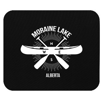 Discover Moraine Lake Alberta Canada Banff National Park Mouse Pads