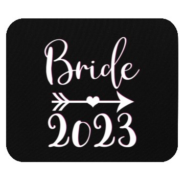 Discover Bride To Be 2023 Engagement Getting Married Mouse Pads