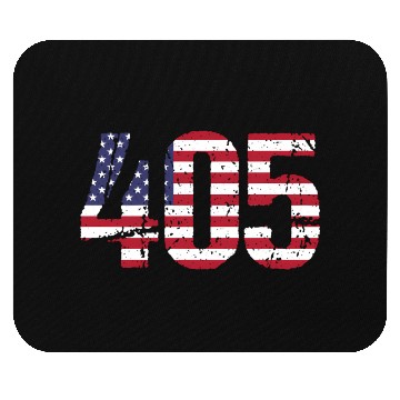 Discover 405 Oklahoma Area Code Mouse Pads