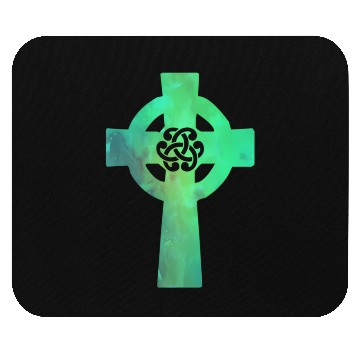 Discover Irish Celtic Cross Knot St Patrick'S Day Christian Mouse Pads