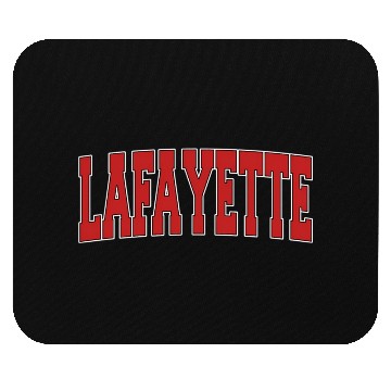 Discover Lafayette La Louisiana Varsity Style Usa Sports Mouse Pads