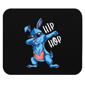Discover Hip Hop Dabbing Bunny Easter Day Mouse Pads