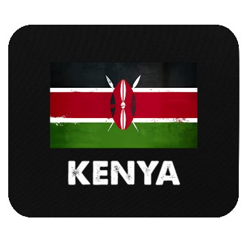Discover Kenya Flag Kenyan Mouse Pads
