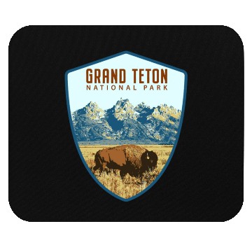 Discover Grand teton national park Mouse Pads