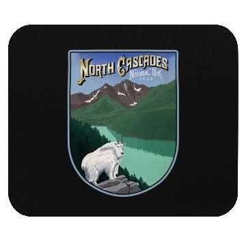 Discover North cascades national park Mouse Pads