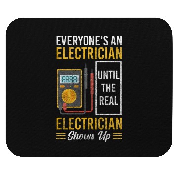 Discover Electronic Engineer Craft Voltage Lightning Mouse Pads