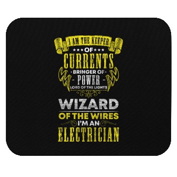 Discover Electronic Engineer Men Voltage Mouse Pads