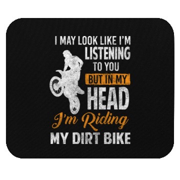 Discover Dirt Bike Dirt Mouse Pads